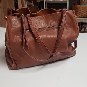 American Living Leather Satchel